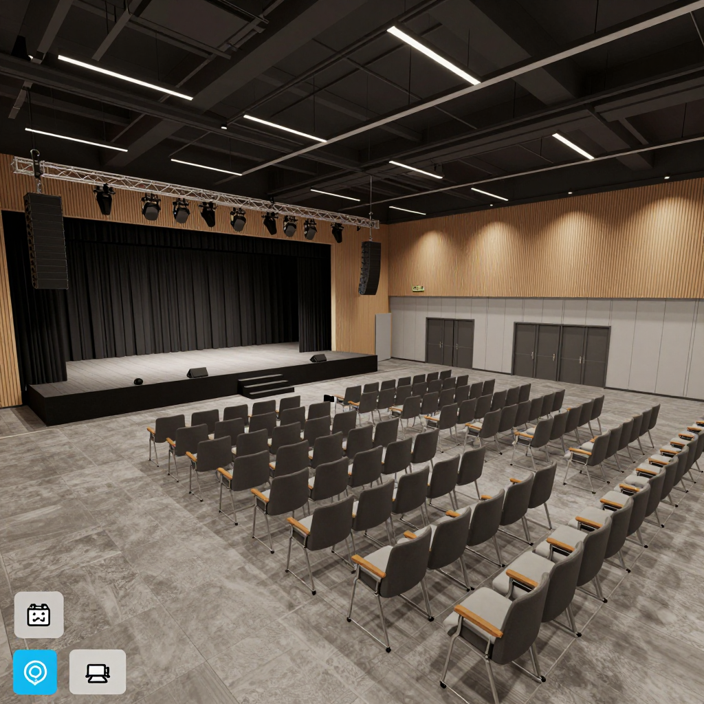 Spacer 3D dla Eventów – Jak w pełni zobaczyć przestrzeń przed rezerwacją