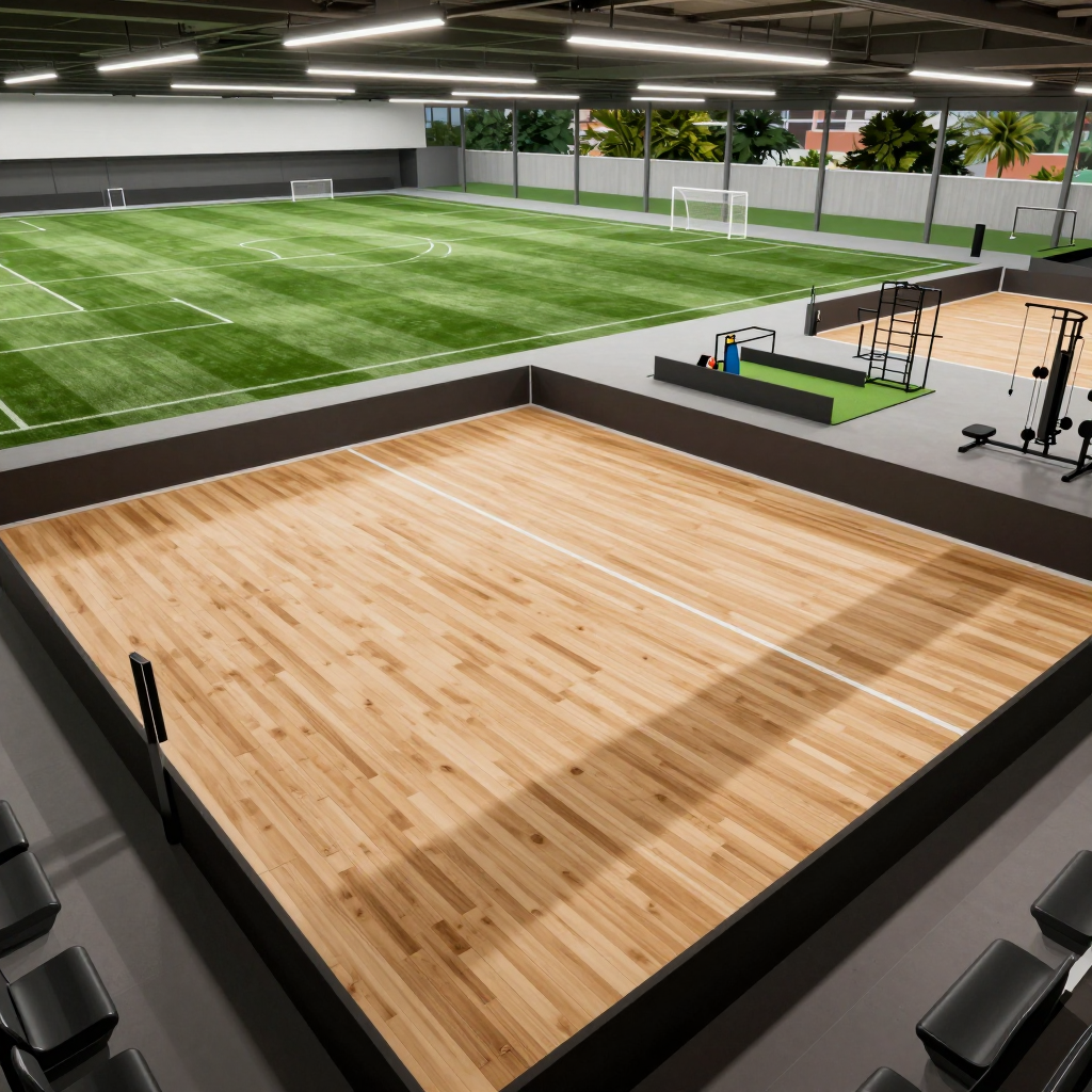 Spacer 3D dla Ośrodków Sportowych – Przyszłość Wirtualnej Prezentacji